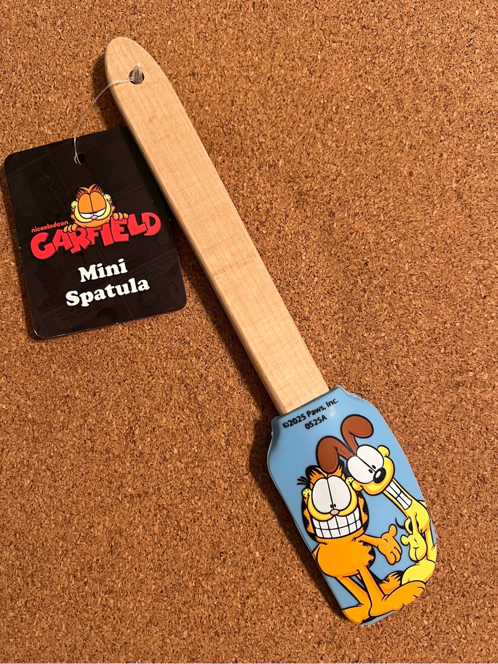 Garfield Mini Spatula  w/ Orange Garfield & his Pall Odie